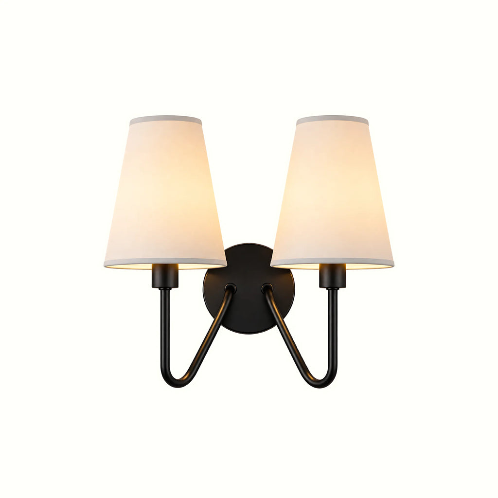 Velmora Fabric Shade Wall Light