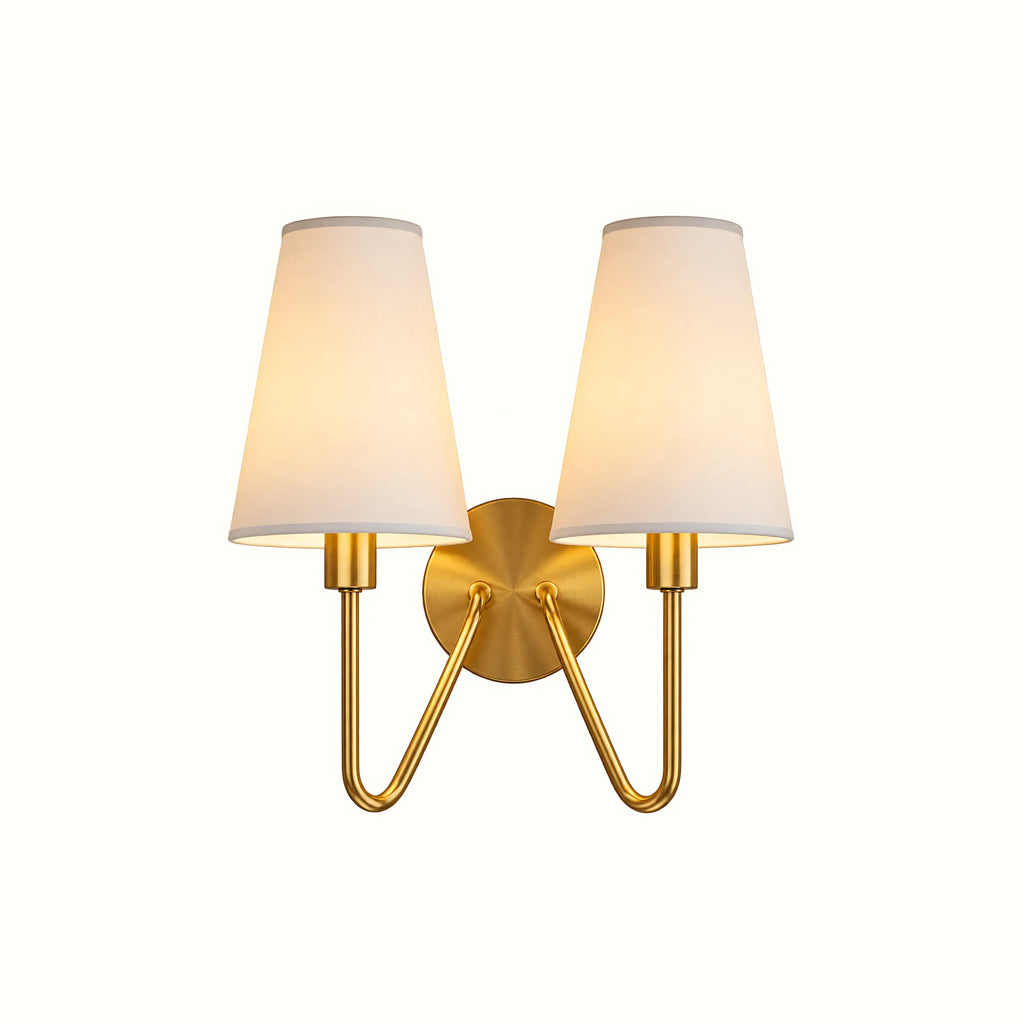 Velmora Fabric Shade Wall Light
