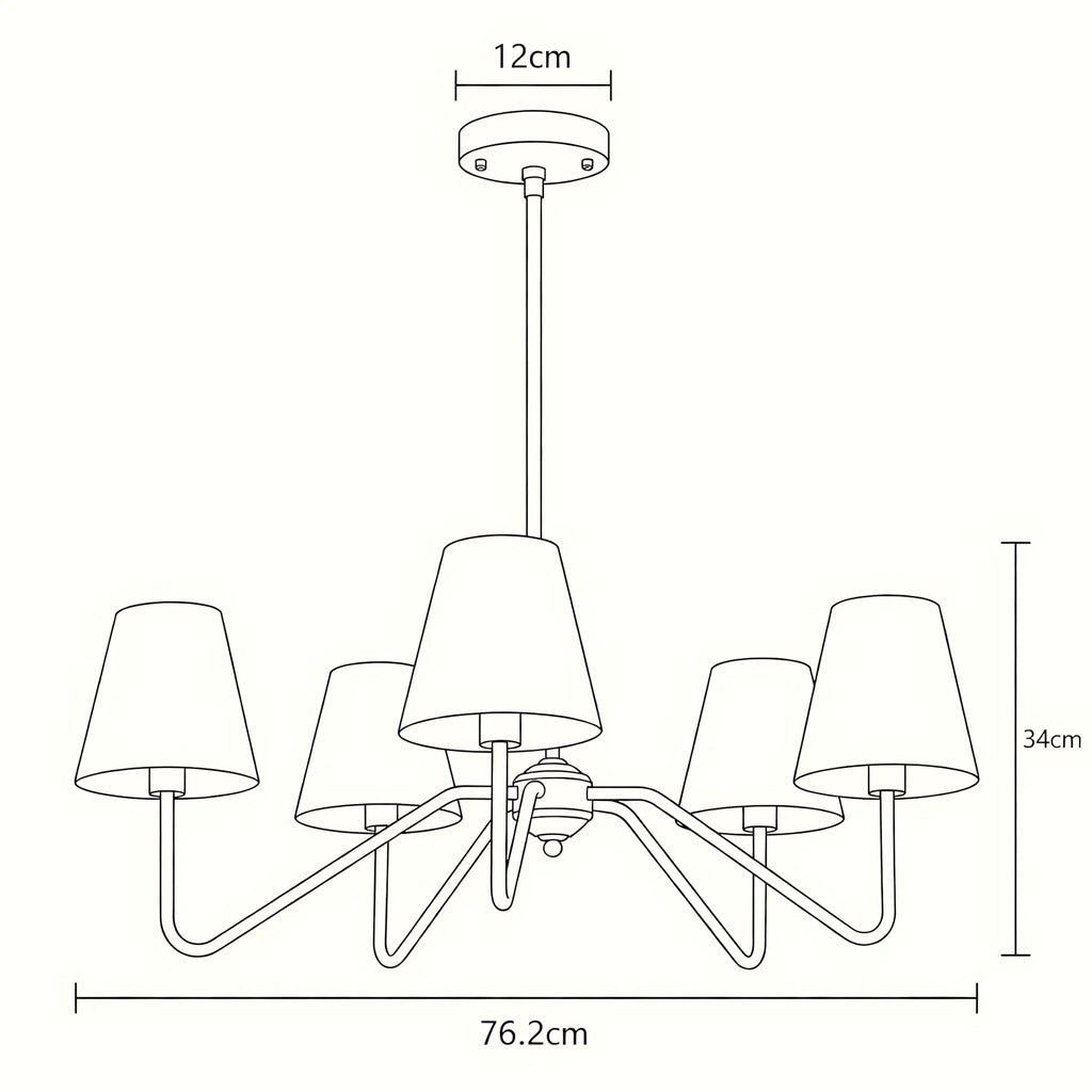 Velmora Multi-Light Chandelier