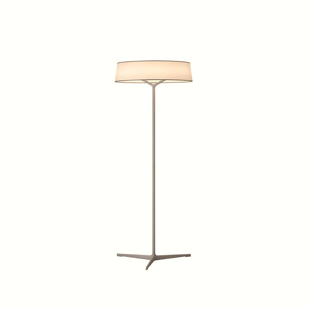 Veyra Modern Minimalist Fabric Shade Floor Lamp