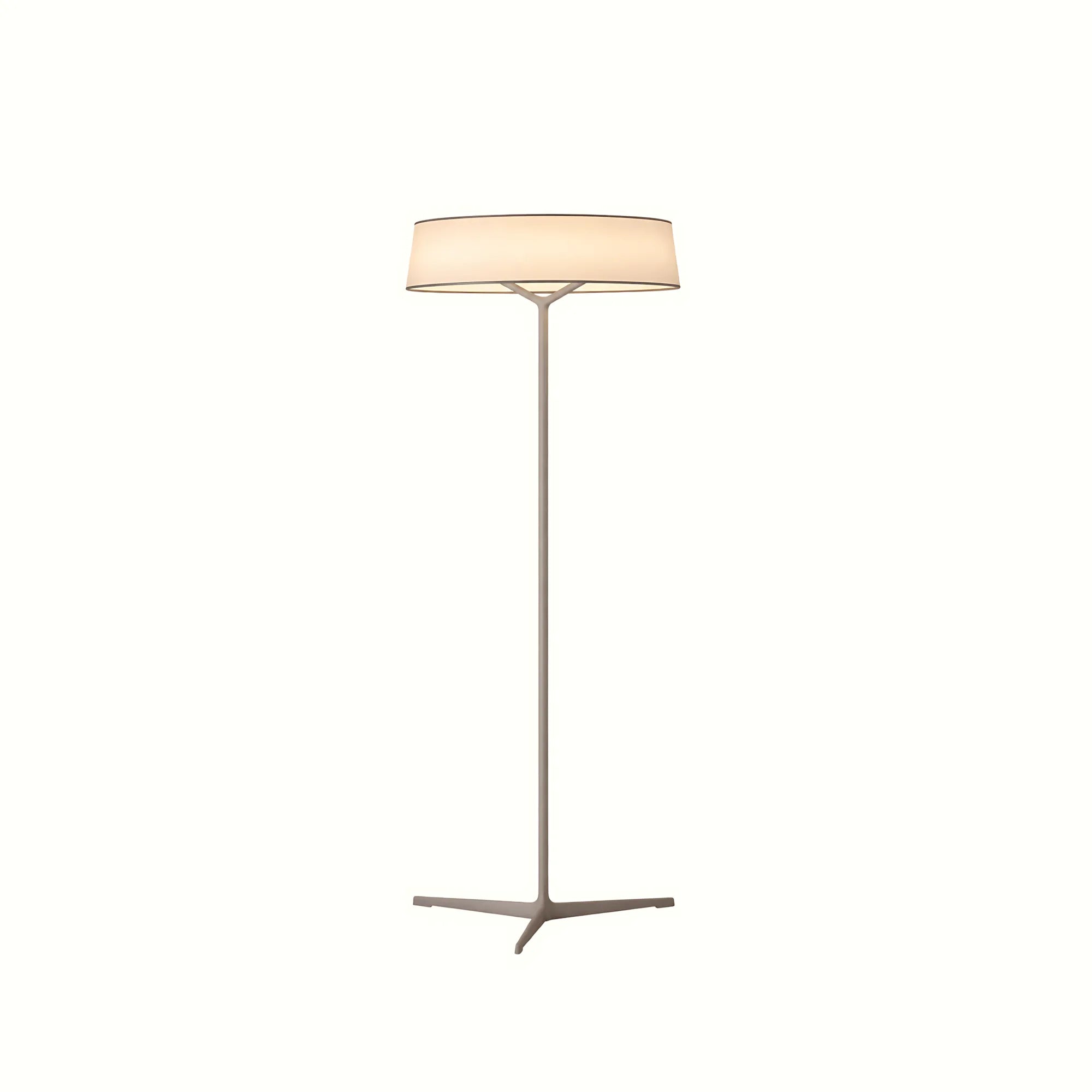 Veyra Modern Minimalist Fabric Shade Floor Lamp