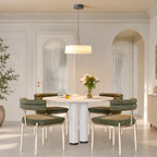 Veyra Modern Minimalist Fabric Shade Pendant Light