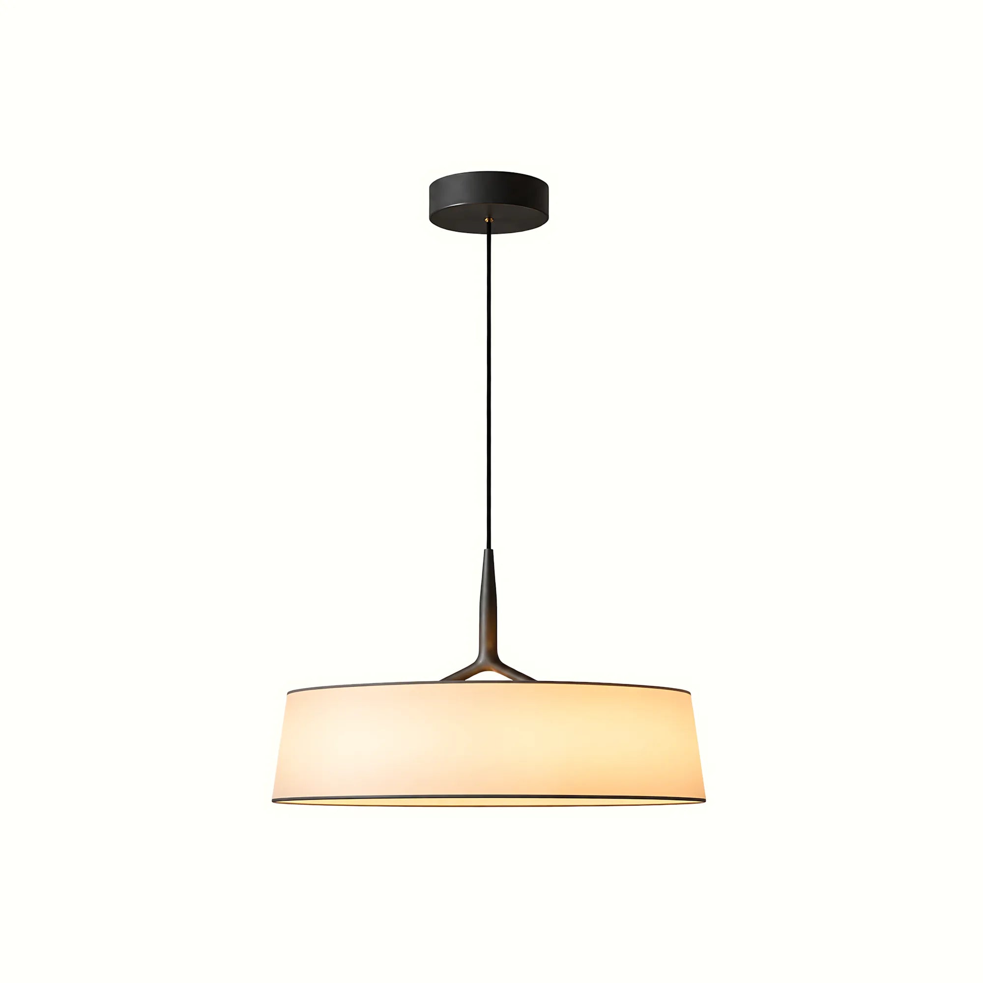 Veyra Modern Minimalist Fabric Shade Pendant Light