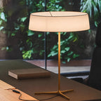 Veyra Modern Minimalist Fabric Shade Table Lamp