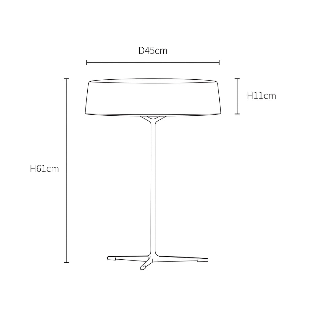 Veyra Modern Minimalist Fabric Shade Table Lamp