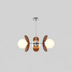 Vintage Petal Globe Chandelier