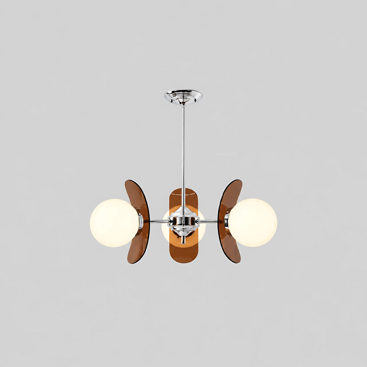 Vintage Petal Globe Chandelier