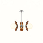 Vintage Petal Globe Chandelier