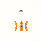 Vintage Petal Globe Chandelier