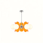 Vintage Petal Globe Chandelier