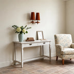 Vintage Tapered Fabric Wall Light
