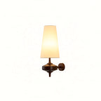 Vintage Tapered Fabric Wall Light