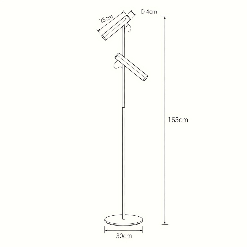 Virello Adjustable Spotlight Floor Lamp