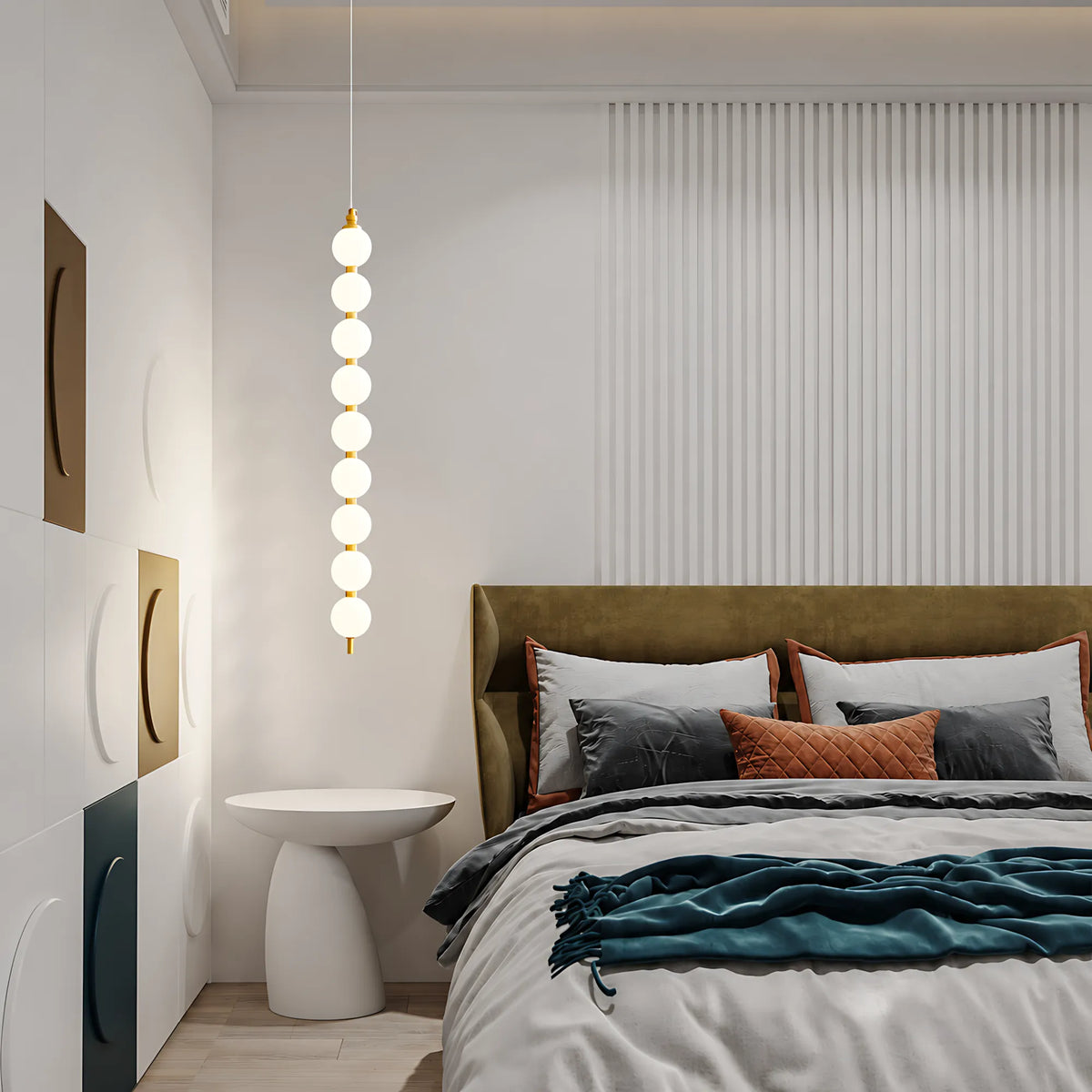 Luma Pearl Cascade Pendant Light