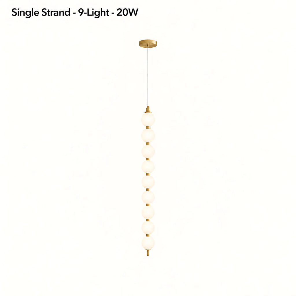 Luma Pearl Cascade Pendant Light