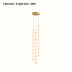 Luma Pearl Cascade Pendant Light