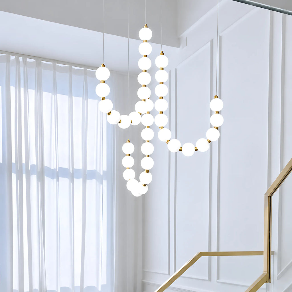 Luma Pearl Strand Pendant Light