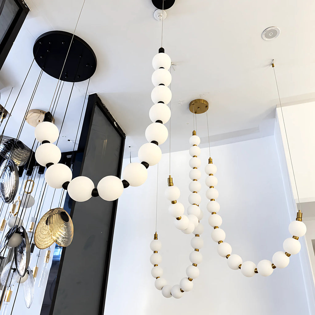 Luma Pearl Strand Pendant Light
