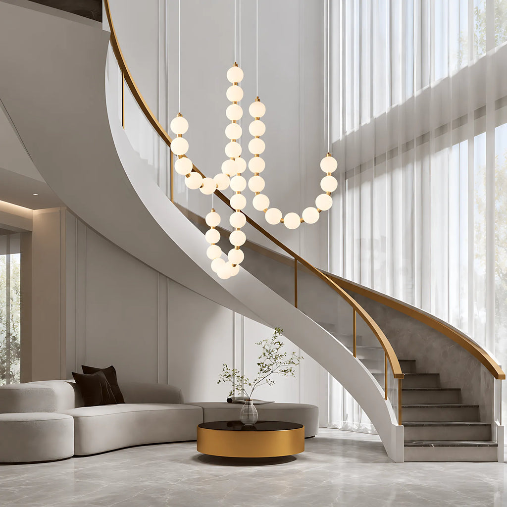 Luma Pearl Strand Pendant Light