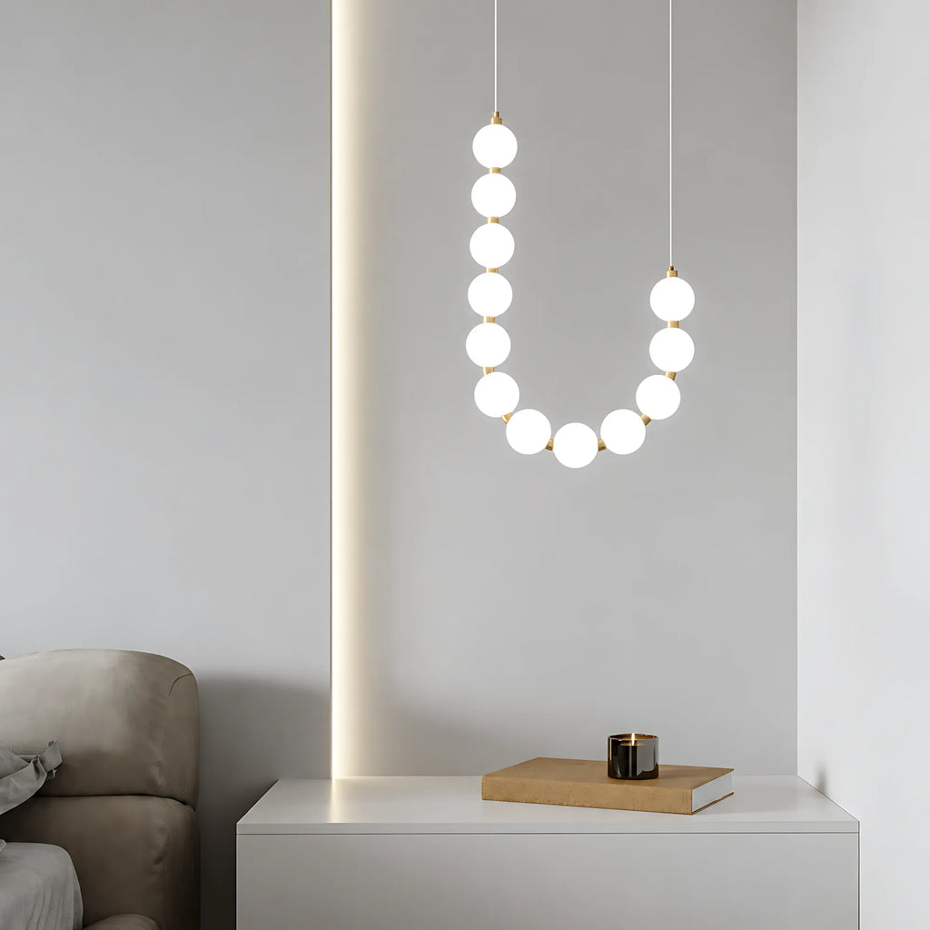 Luma Pearl Strand Pendant Light
