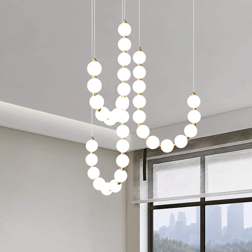 Luma Pearl Strand Pendant Light