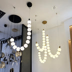 Luma Pearl Strand Pendant Light